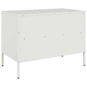 TV skříňky 2 ks bílé 68 x 39 x 50,5 cm ocel - obrázek 9