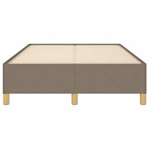 Rám postele bez matrací taupe 120x190 cm textil - obrázek 5