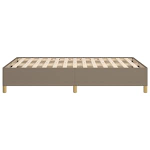 Rám postele bez matrací taupe 120x190 cm textil - obrázek 6