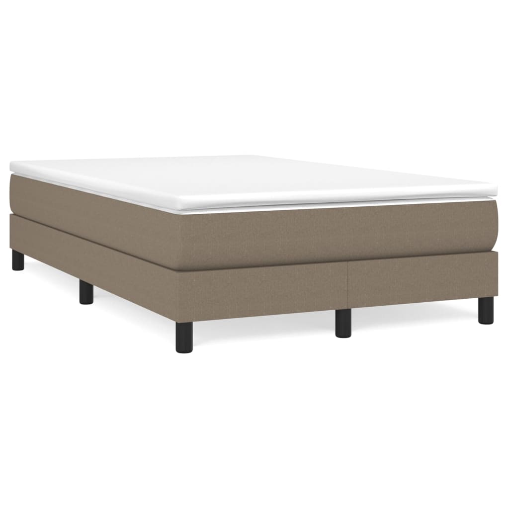  ΚΡΕΒΑΤΙ BOXSPRING ΜΕ ΣΤΡΩΜΑ TAUPE 120X190 ΕΚ. ΥΦΑΣΜΑΤΙΝΟ V-3269661