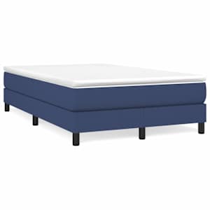 Box spring postel s matrací černá 120x190 cm textil - obrázek 1
