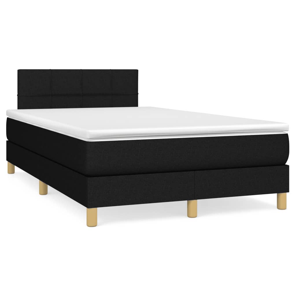  ΚΡΕΒΑΤΙ BOXSPRING ΜΕ ΣΤΡΩΜΑ ΜΑΥΡΟ 120X190 ΕΚ. ΥΦΑΣΜΑΤΙΝΟ V-3269774