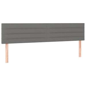 Box spring postel s matrací tmavě šedá 120x190 cm textil - obrázek 7
