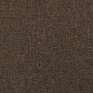Box spring postel s matrací tmavě hnědá 120x190 cm textil - obrázek 7