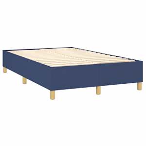 Box spring postel s matrací černá 120x190 cm textil - obrázek 4