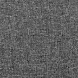 Box spring postel s matrací a LED tmavě šedá 120x190 cm textil - obrázek 10