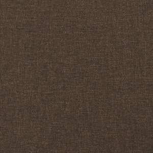 Box spring postel s matrací a LED tmavě hnědá 120x190 cm textil - obrázek 9