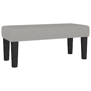Box spring postel s matrací světle šedá 120x190 cm textil - obrázek 7