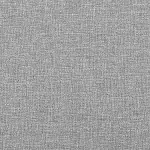 Box spring postel s matrací světle šedá 120x190 cm textil - obrázek 8