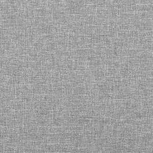 Box spring postel s matrací světle šedá 120x190 cm textil - obrázek 9