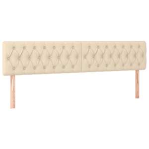 Box spring postel s matrací krémová 120x190 cm textil - obrázek 7