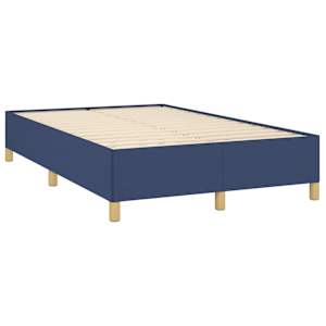 Box spring postel s matrací černá 120x190 cm textil - obrázek 3