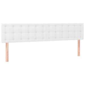 Box spring postel s matrací bílá 120x190 cm umělá kůže - obrázek 7