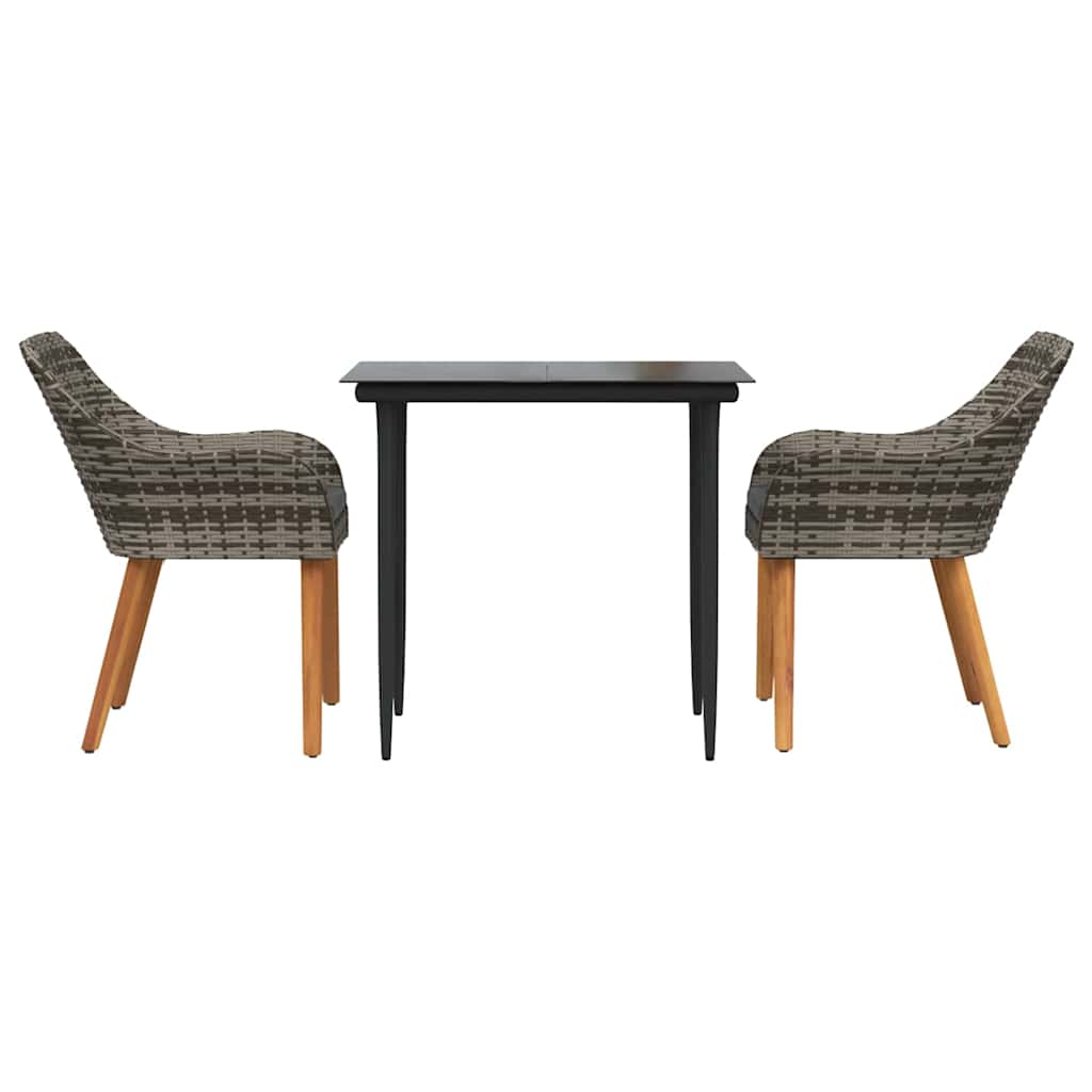 3 Delers Have Spisestel Grå Poly Rattan 8 8721102453403 wbg fr en hd 1