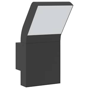 Venkovní nástěnné LED svítidlo černé litý hliník - obrázek 4