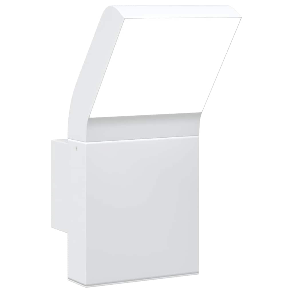 Thumbnail - vidaXL LED-Außenwandleuchte Weiß Aluminiumdruckguss