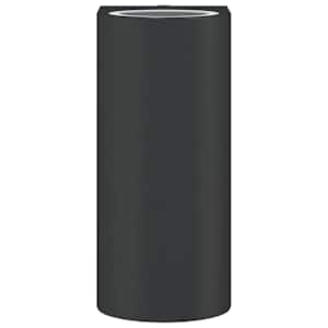 Venkovní nástěnné svítidlo černé litý hliník - obrázek 4