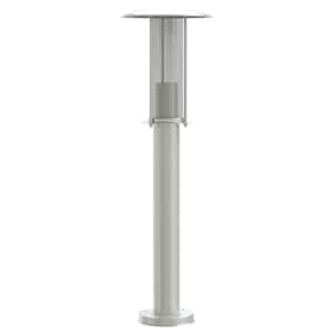 Venkovní stojací lampa stříbrná 60 cm nerezová ocel - obrázek 4