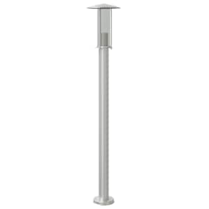 vidaXL &otilde;ue lambipost, h&otilde;bedane, 100 cm, roostevaba teras