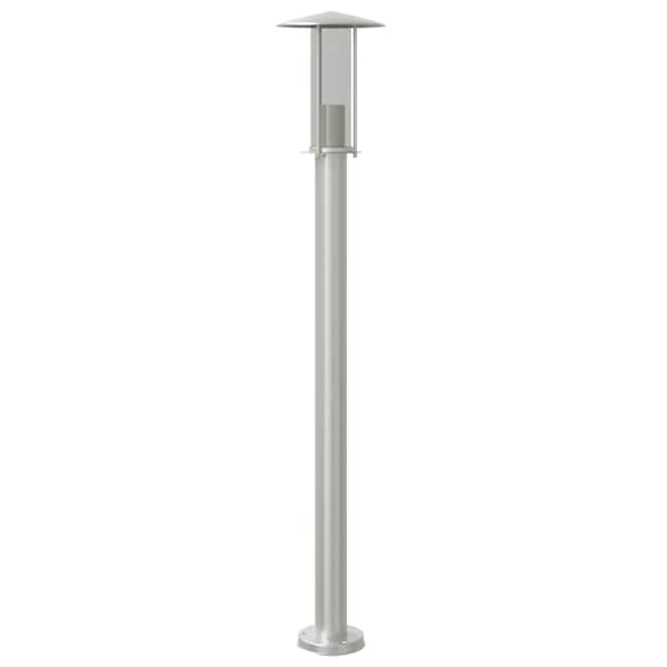 vidaXL &otilde;ue lambipost, h&otilde;bedane, 100 cm, roostevaba teras