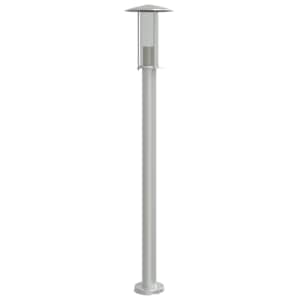 Venkovní stojací lampa stříbrná 100 cm nerezová ocel - obrázek 5