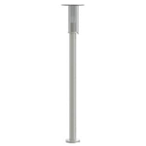 Venkovní stojací lampa stříbrná 100 cm nerezová ocel - obrázek 6