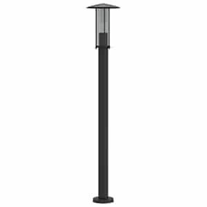 Venkovní stojací lampa černá 100 cm nerezová ocel - obrázek 4