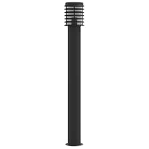 vidaXL &otilde;ue lambipost, must, 110 cm, roostevaba teras