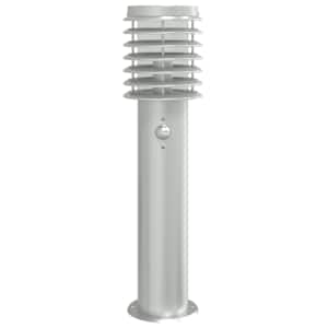 Venkovní stojací lampy s čidly 3 ks stříbrné 60cm nerezová ocel - obrázek 4