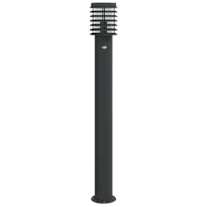 Venkovní stojací lampy s čidly 3 ks černé 110 cm nerezová ocel - obrázek 4