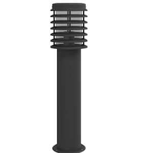 Venkovní stojací lampy se zásuvkou 3 ks černé 60 cm ocel - obrázek 4