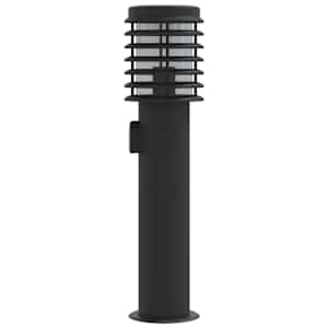 Venkovní stojací lampy se zásuvkou 3 ks černé 60 cm ocel - obrázek 5