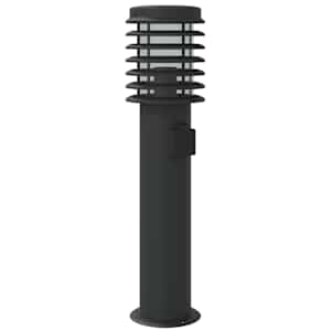 Venkovní stojací lampy se zásuvkou 3 ks černé 60 cm ocel - obrázek 6
