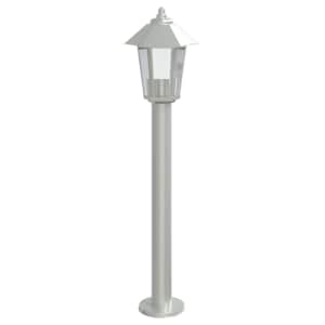 vidaXL &otilde;ue lambipost, h&otilde;bedane, 80 cm, roostevaba teras