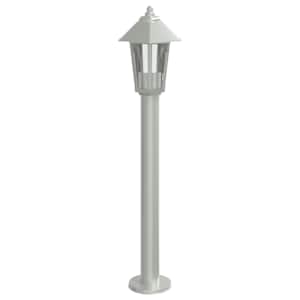 Venkovní stojací lampa stříbrná 80 cm nerezová ocel - obrázek 5