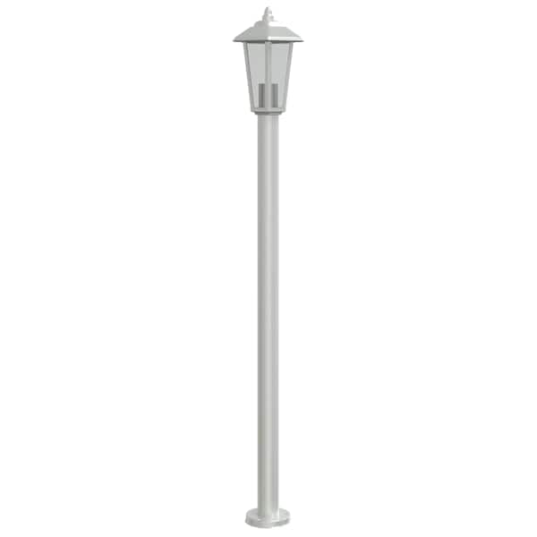 vidaXL &otilde;ue lambipost, h&otilde;bedane, 120 cm, roostevaba teras