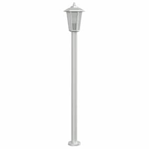 Venkovní stojací lampa stříbrná 120 cm nerezová ocel - obrázek 4