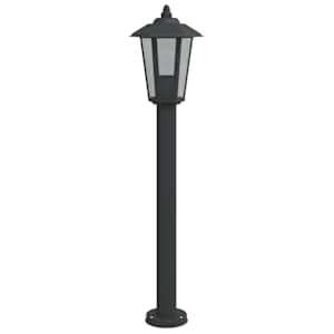 Venkovní stojací lampa černá 80 cm nerezová ocel - obrázek 4