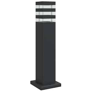 Venkovní stojací lampa černá 50 cm hliník - obrázek 2