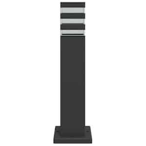 Venkovní stojací lampa černá 50 cm hliník - obrázek 4