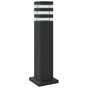 Venkovní stojací lampa černá 50 cm hliník - obrázek 6