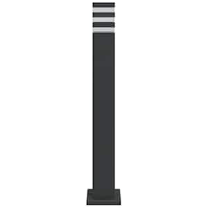 Venkovní stojací lampa černá 80 cm hliník - obrázek 4