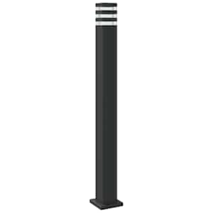Venkovní stojací lampy 3 ks černé 110 cm hliník - obrázek 6