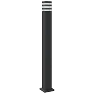 Venkovní stojací lampy s čidlem 3 ks černé 110 cm hliník - obrázek 6