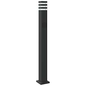 Venkovní stojací lampy se zásuvkou 3 ks černé 110 cm hliník - obrázek 6