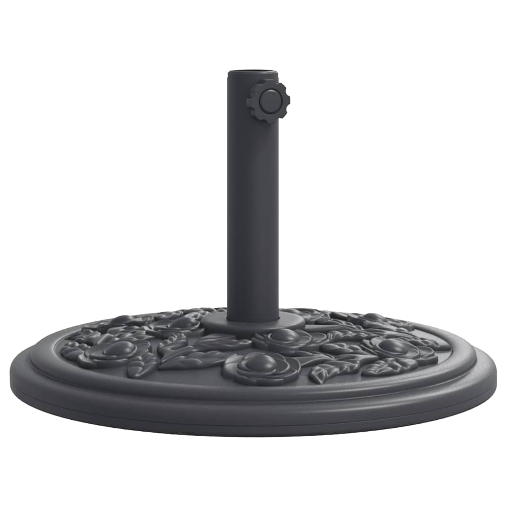 vidaXL Stojan na slunečník pro tyč Ø 38 / 48 mm 12 kg kruhový