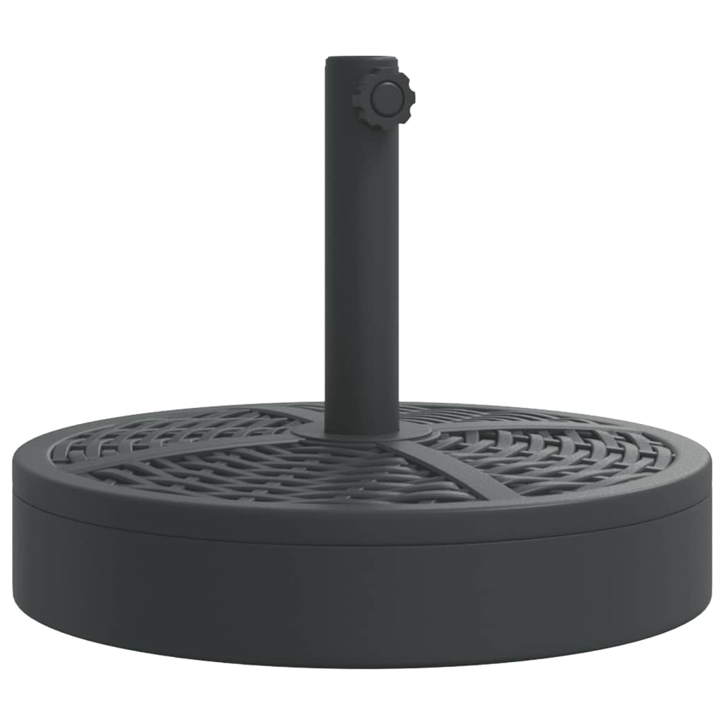 vidaXL Stojan na slunečník pro tyč Ø 38 / 48 mm 25 kg kruhový