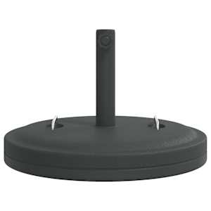 Stojan na slunečník s úchyty pro tyč Ø 38 / 48 mm 25 kg kruhový - obrázek 4