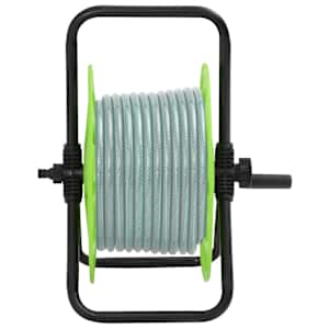 Volně stojící zelený hadicový naviják pro 45m 1/2" hadici ocel - obrázek 2