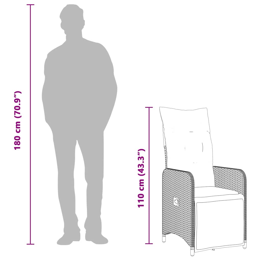 8 / Med fodskammel / 190 x 90 x 75 cm - Billede 13